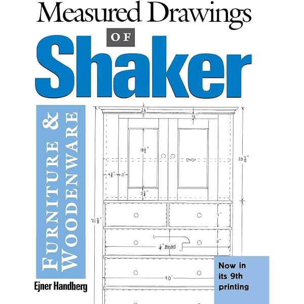 Amazon | Shop Drawings of Shaker Furniture and Woodenware